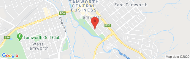 Tamworth MG Map