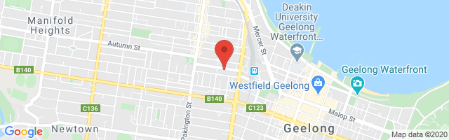 Rex Gorell MG - Geelong West Map