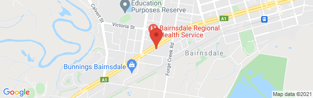 Bairnsdale MG Map